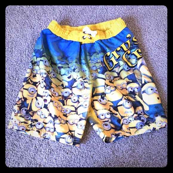 despicable me swim trunks